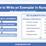 How to Write an Exemplar in Nursing with nursing exemplar example