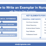How to Write an Exemplar in Nursing with nursing exemplar example