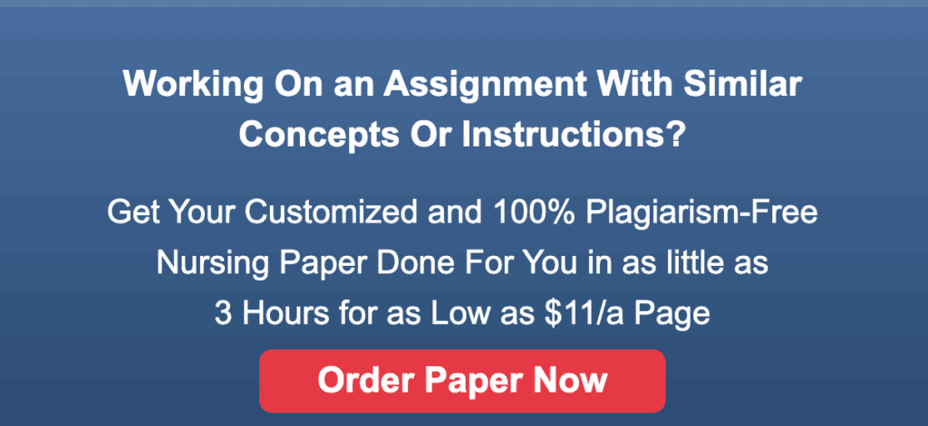 Nursing Essay Writing Service 