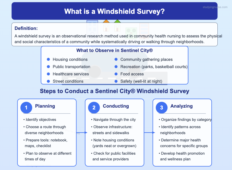 What is a Windshield Survey?