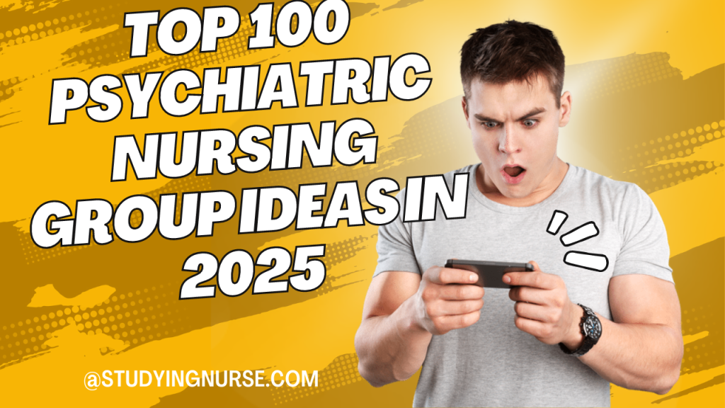 Top 100 Psychiatric Nursing Group Ideas in 2025