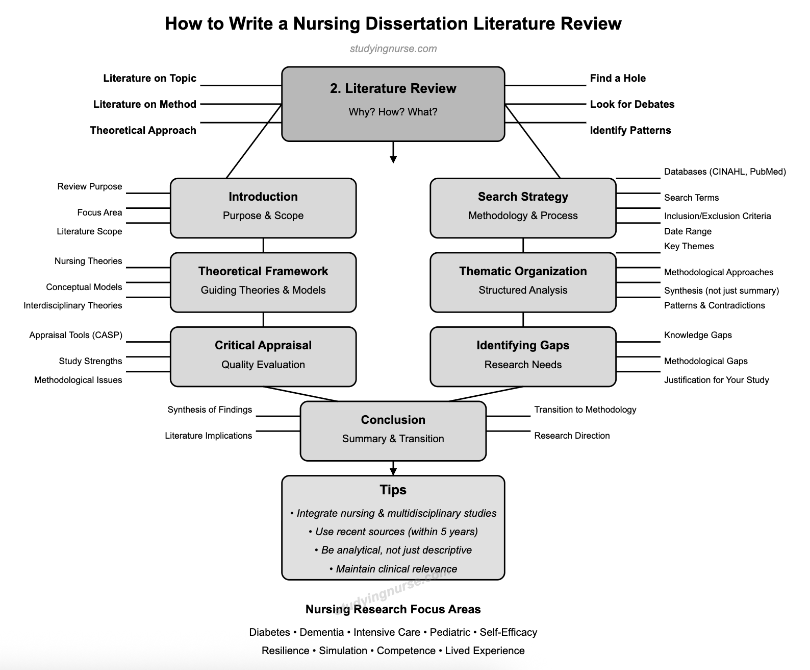 Chapter 2: Literature Review - Writing a Literature Review for Your Nursing Dissertation