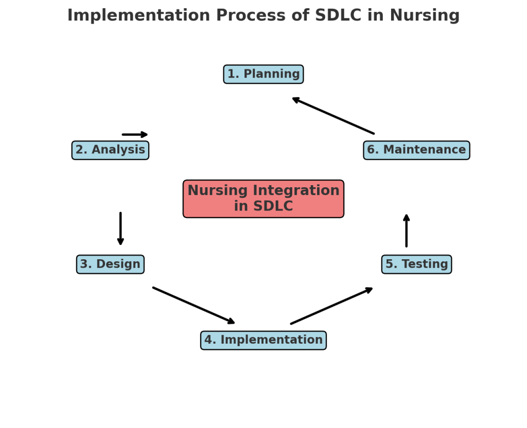 The Implementation Process of the SDLC in Nursing