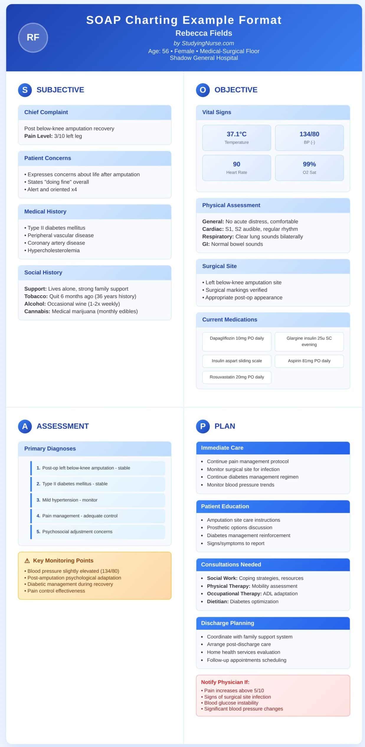 SOAP Note Charting
