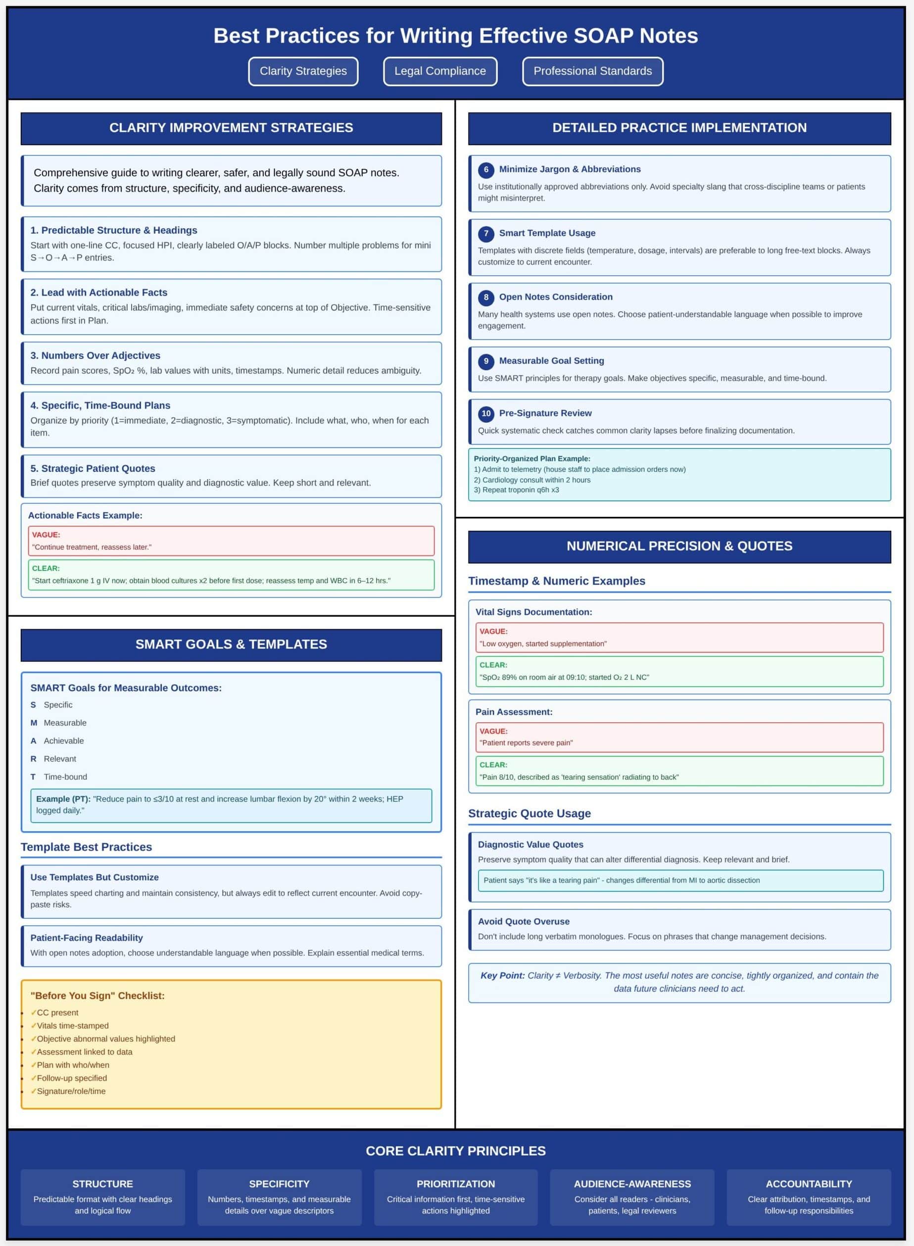 Medical SOAP Note Example