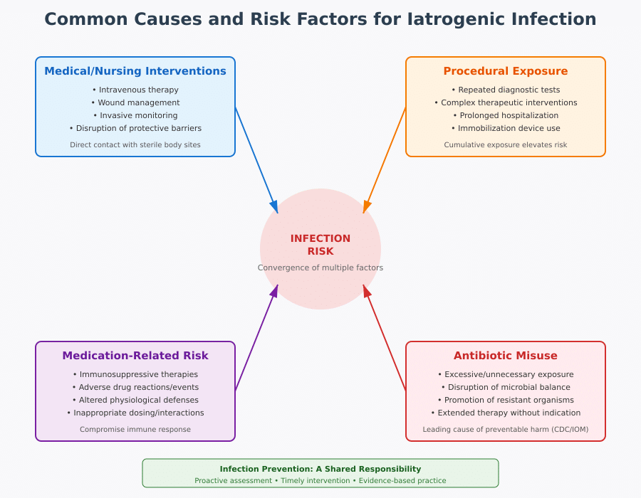 Iatrogenic and Nosocomial Infections